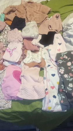 New born baby girls clothes