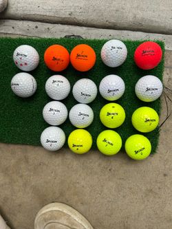 18 srixon balls