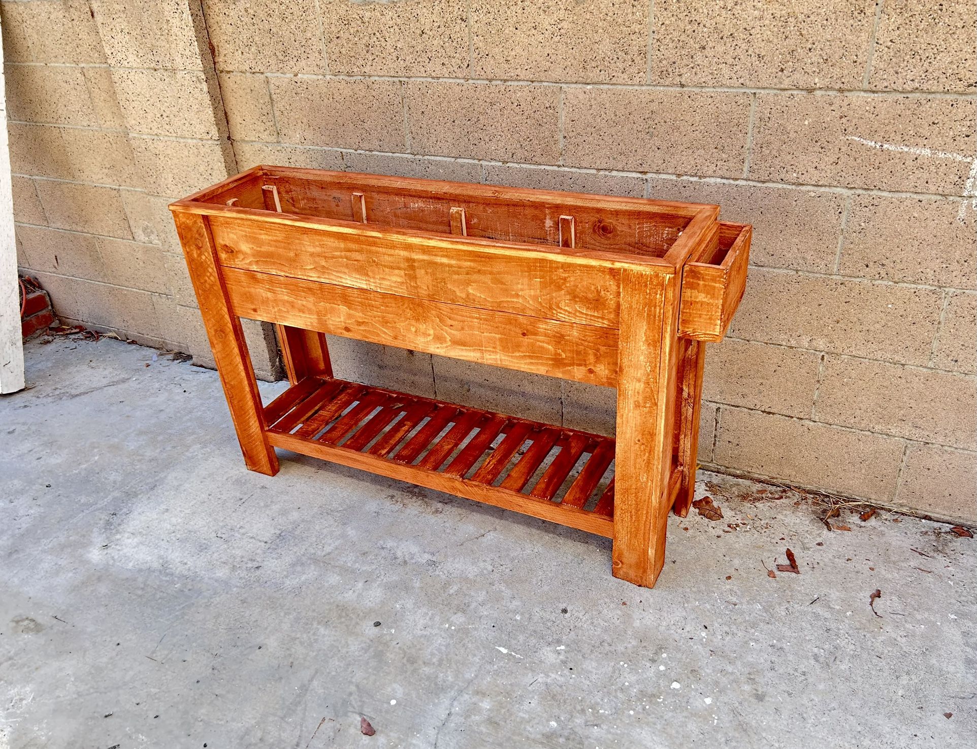 Planter Box Raised Bed with Storage