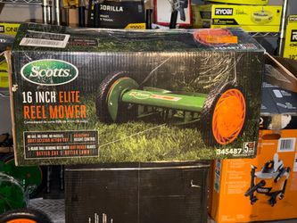 Scott's 16 in. Manual Walk Behind Push Reel Lawn Mower USED LIKE NEW