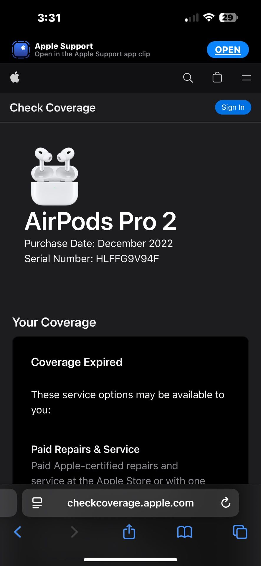 AirPod Pro 2nd Gen (right AirPod Only)