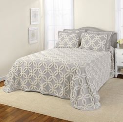 Holden Chenille Bedspread 100% Cotton Set
