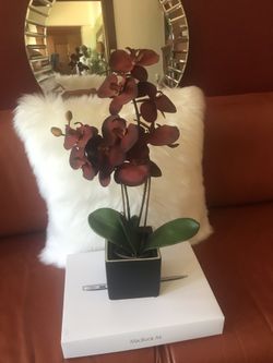 Quality Artificial silk orchid decoration