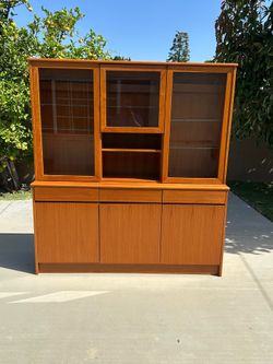 MID CENTURY Danish China Cabinet