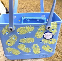 NWT Baby Bogg Bag Palm Leaf Print Limited Edition Small Tote