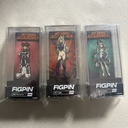 FiGPiN My Hero Academia Lot - Mt Lady #529/Nejire #525/Mei #456 NEW Collectible SELL/TRADE