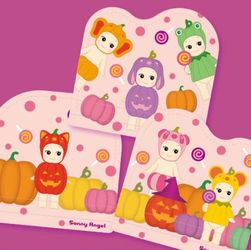 Sonny Angel Pumpkin Patch Series Zip Plastic Bag Set