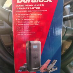 PORTABLE BATTERY JUMP STARTER DURALAST