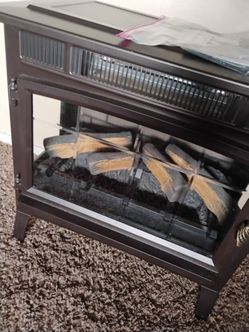 Electric duraflame fireplace