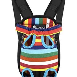 New Pawaboo Dog Cat Pet Carrier Front Pack Medium