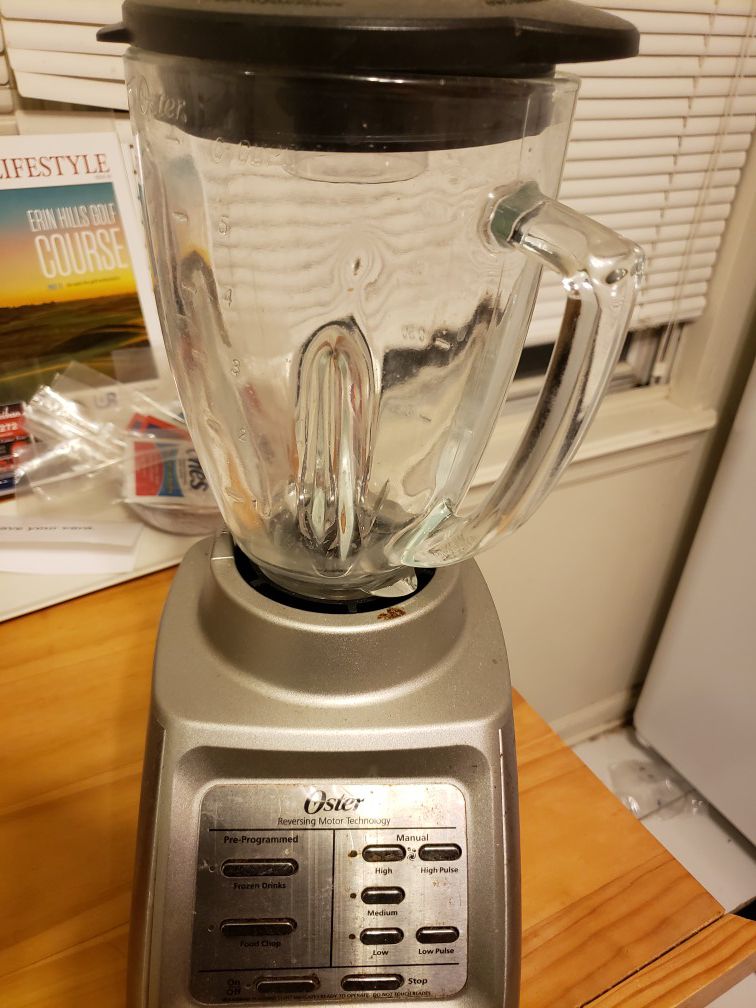 Microwave and blender