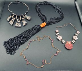 NECKLACES Lot - Vintage to Modern - 8-piece