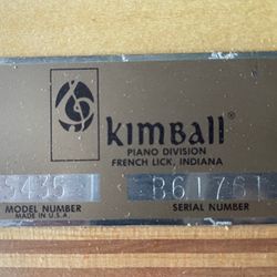 Kimball Piano