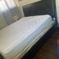Cal king Bed Frame With Box Spring