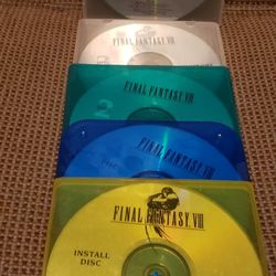 Final Fantasy VIII  PC CD-ROM GAME -ALL 5 DISCS 