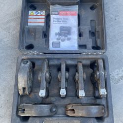 Ridgid 48553 MegaPress Mega Press Gas Pipe Jaws Standard Pro Press ProPress 1/2 in. - 1 in. Jaws 1-1/4 in. - 2 in. Rings Actuator + Case  $1999