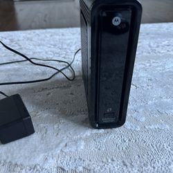 Motorola Modem + Router