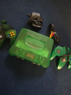 Nintendo 64 Jungle Green Variant.