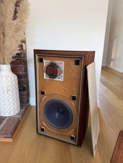 Original large Advent loudspeakers