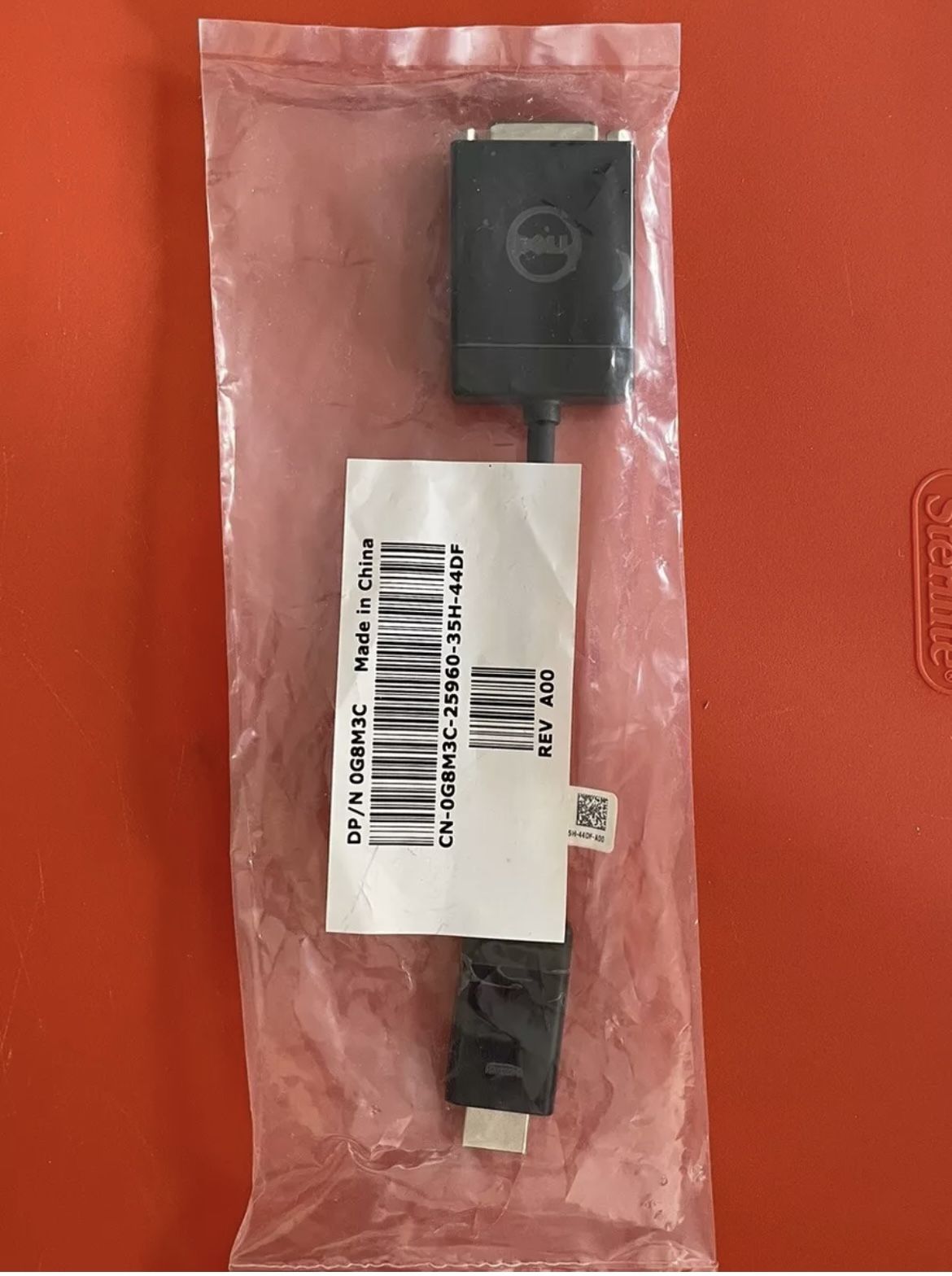 Original Dell G8M3C HDMI to DVI Display Adapter Video Cable Connector 9" Cord
