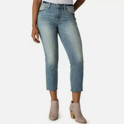 Signature by Levi Strauss & Co. New High Rise Slim Cropped Blue Jeans Womens 6 New