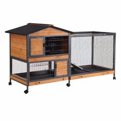 AIR19-X-LX Chew-Proof Indoor/Outdoor Rabbit Cage