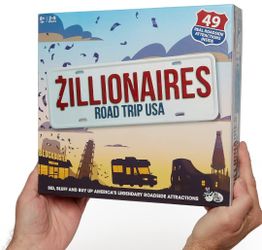 Zillionaires Road Trip To USA Board Game