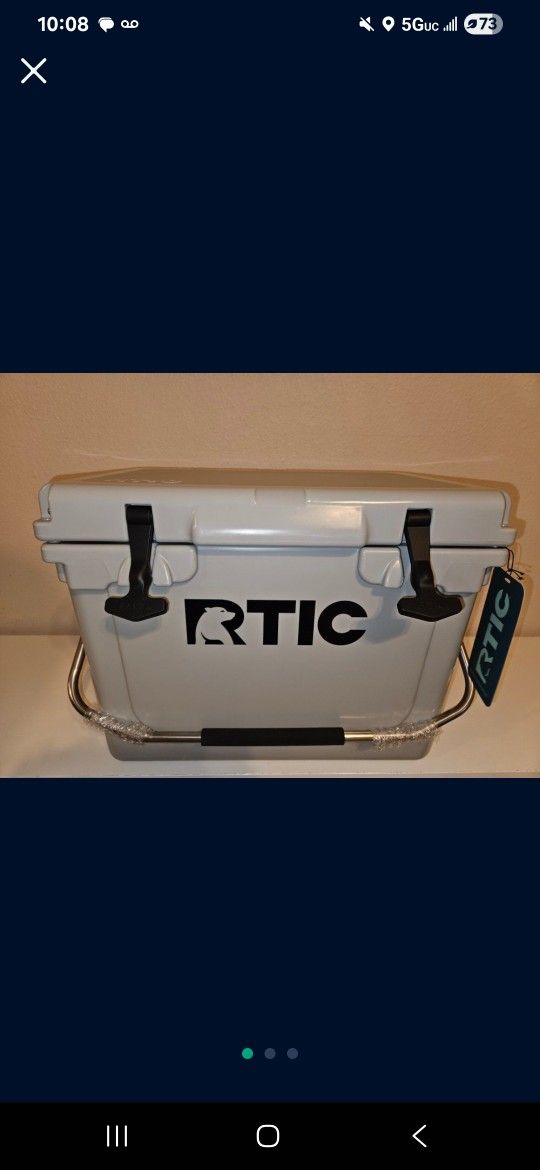RTIC Cooler Ice Chest 20qt Ultra-Tough Cooler 