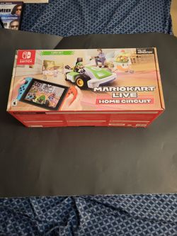 Switch Mario Kart Live Home Circuit Luigi Set