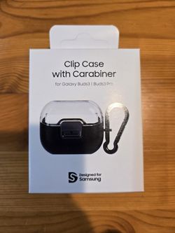 Galaxy Buds3/Buds3 Pro Clip Case w/ Carabiner