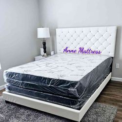 NEW QUEEN MATTRESS AND BOX SPRING 😉 100% QUALITY & CONFORM 👌