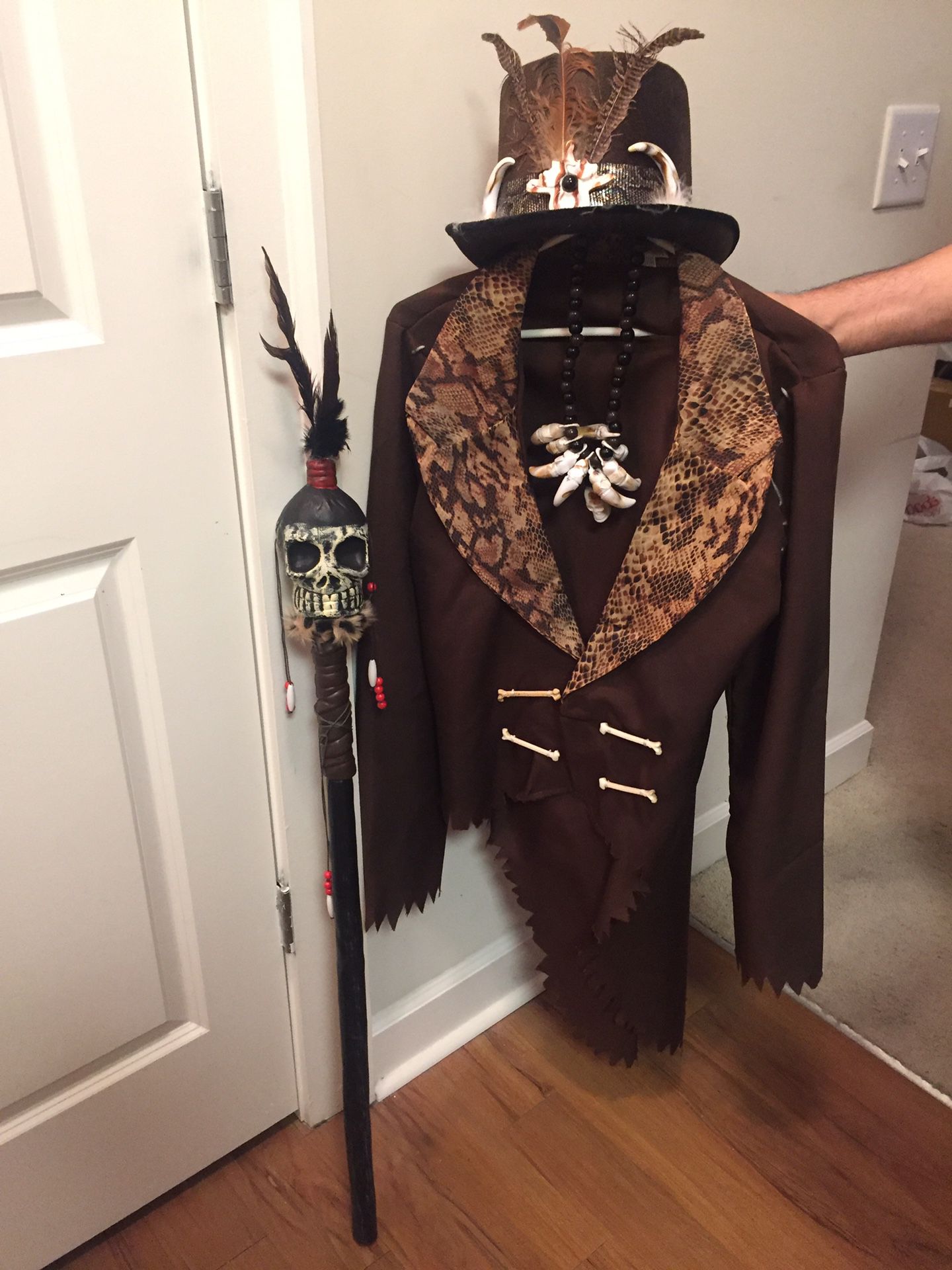Halloween costume witch doctor