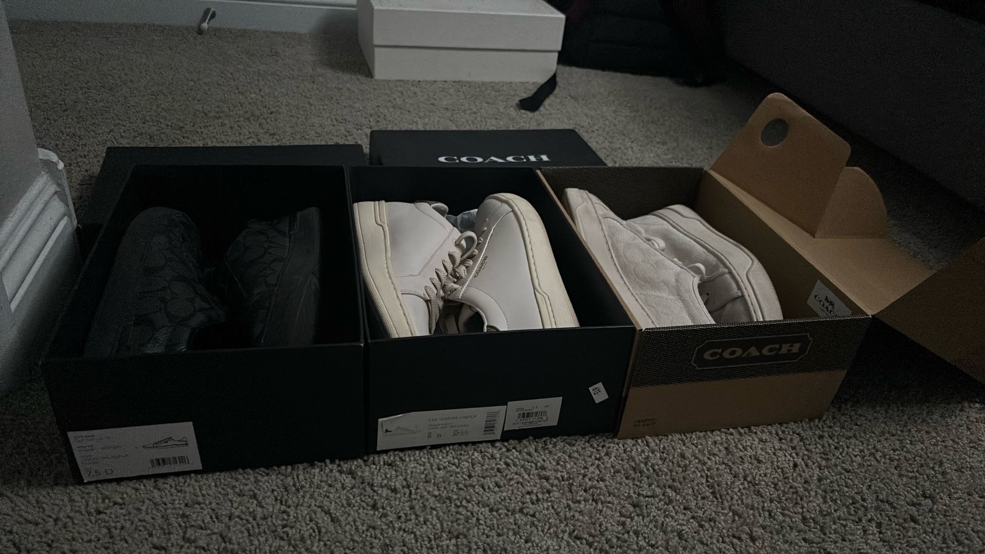 Coach Shoes Size 71/2,8,81/2