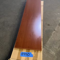 10 Laminate Shelves 12”x48” - Mahogany Or Cherry 