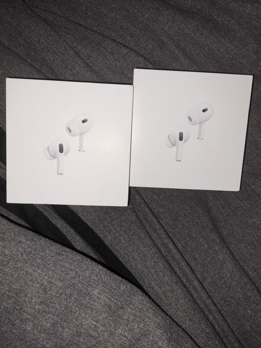 Apple AirPods Pro 2 Wireless Earbuds, Active Noise Cancellation, Hearing Aid Feature, Bluetooth Headphones,