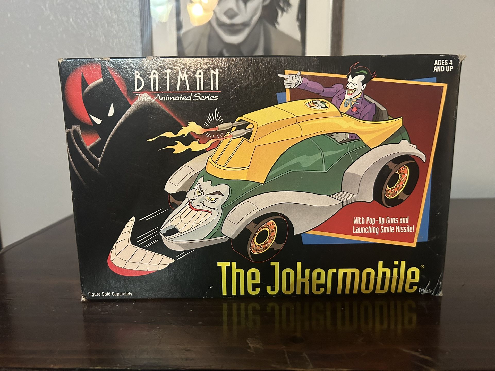 Vintage Kenner JokerMobile And Hydro Charge Batman 1992