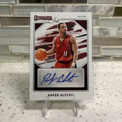 Rafer Alston 2025-26 Panini Donruss Ink Auto #INK-RAF Miami Heat NBA