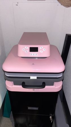 HTVRONT Heat Press Machine Pink