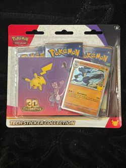 Pokémon TCG 30th Celebration Tech Sticker Collection