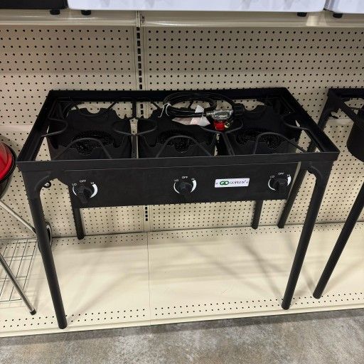 3 Burner Outdoor Stove Bbq Grill