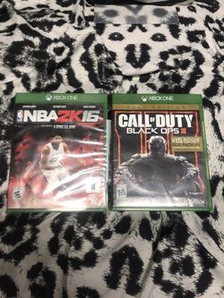 2k 16 And Call Of Duty Black Ops 3