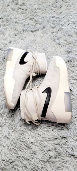 Size 11 Nike Air Fear of God 1 Shoot Around Light Bone AT9915-002 
