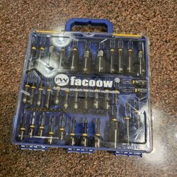 Brand new 55 piece 1/4" hex metric & SAE driver kit 