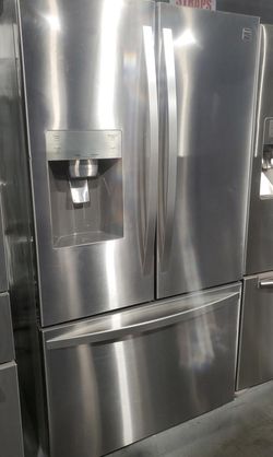 Kenmore 3-Door Stainless Steel Fridge
