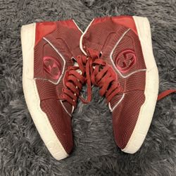 Vintage Red Gucci Signature Highs Size 10.5