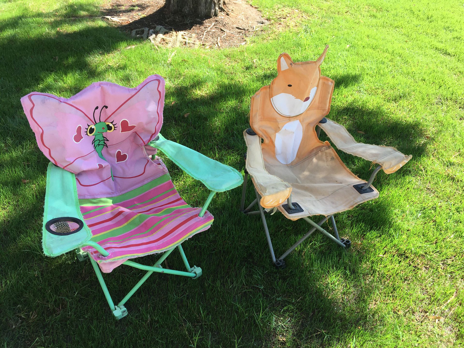 Kids picnic chairs