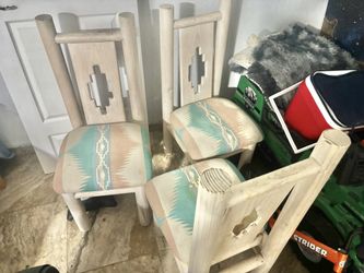 Chairs Solid Southwestern Ranch Style