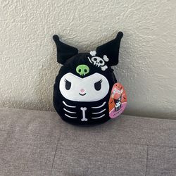 Kuromi Skeleton Squishmallow