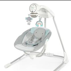 Ingenuity InLighten Soothing Swing - Van the Elephant