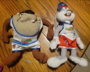 Vintage 1996 Space Jam Plushies